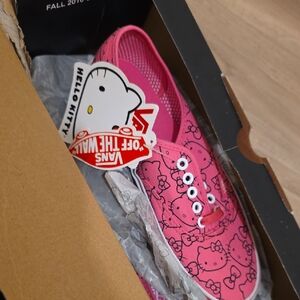 Vans Pink Hello Kitty Sneakers